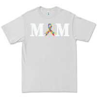 Dove Grey LIL Autism Mom Premium Tee - CowhideDigitalArt