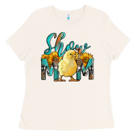 Bone Western Show Mom Baby Chick Ladies Tee - LillyAllenDesigns