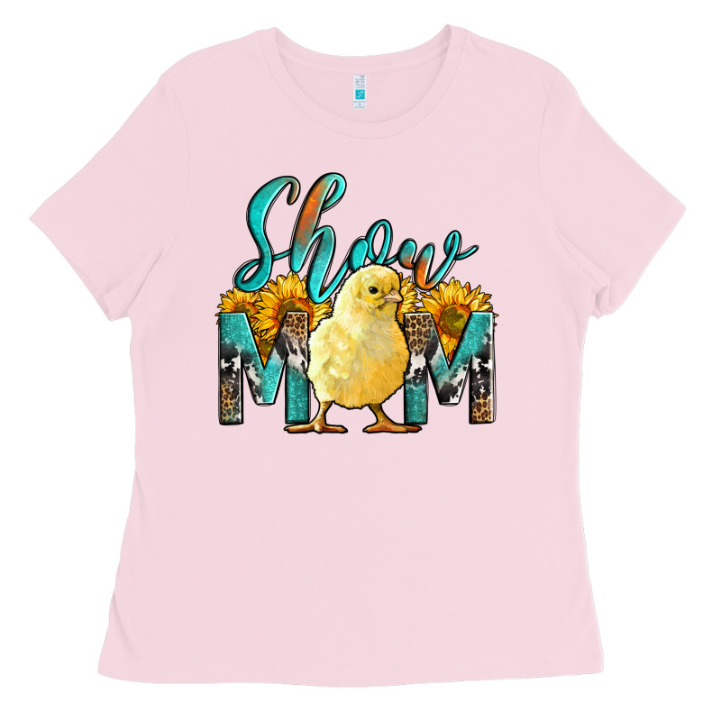 Western Show Mom Baby Chick Ladies Tee by LillyAllenDesigns | Teevron