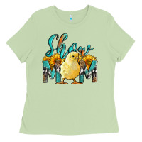 Matcha Western Show Mom Baby Chick Ladies Tee - LillyAllenDesigns