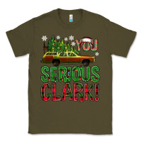 Army Green you serious clark with vacation car bbs Classic Tee - BundleAndBundleShop