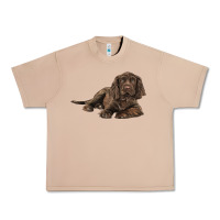 Burro Sussex Spaniels llustrations Urban Heavy Tee - LillyAllenDesigns