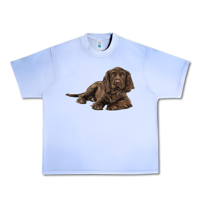 Sussex Spaniels Llustrations Urban Heavy Tee by LillyAllenDesigns | Teevron