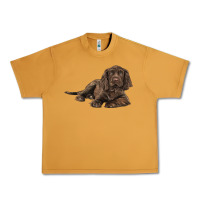Peanut Butter Sussex Spaniels llustrations Urban Heavy Tee - LillyAllenDesigns
