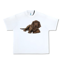 White Sussex Spaniels llustrations Urban Heavy Tee - LillyAllenDesigns