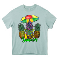 Arona hello summer pineapples Heavy Core Tee - RanaPortraitStore