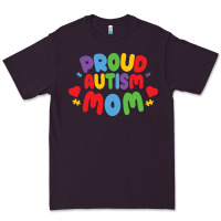 Plum LIL Autism Mom Premium Tee - CowhideDigitalArt