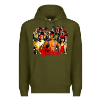 Army Green the warriors 1980s cult movie film Premium Hoodie - DesigneFamous