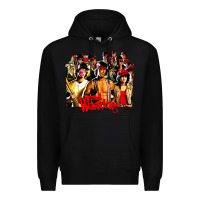 Black the warriors 1980s cult movie film Premium Hoodie - DesigneFamous