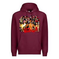 Burgundy the warriors 1980s cult movie film Premium Hoodie - DesigneFamous