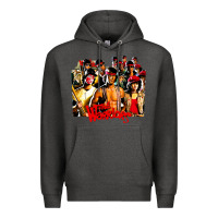 Charcoal Heather the warriors 1980s cult movie film Premium Hoodie - DesigneFamous