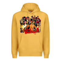 Mustard the warriors 1980s cult movie film Premium Hoodie - DesigneFamous