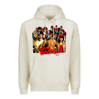 Oatmeal Heather the warriors 1980s cult movie film Premium Hoodie - DesigneFamous
