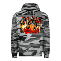 Slate Camo the warriors 1980s cult movie film Premium Hoodie - DesigneFamous