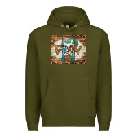 Army Green just pray mousepad Premium Hoodie - BarkalooDesign