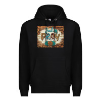 Black just pray mousepad Premium Hoodie - BarkalooDesign