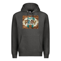 Charcoal Heather just pray mousepad Premium Hoodie - BarkalooDesign