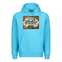Ocean Blue just pray mousepad Premium Hoodie - BarkalooDesign