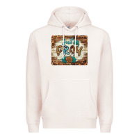 Pale Pink just pray mousepad Premium Hoodie - BarkalooDesign