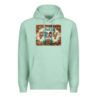 Seafoam just pray mousepad Premium Hoodie - BarkalooDesign