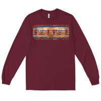 Burgundy all american teacher 11oz mug Long Sleeve Tee - Artiststas