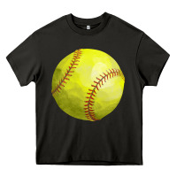 Asphalt softball Heavy Core Tee - FaDigitalArtStudio
