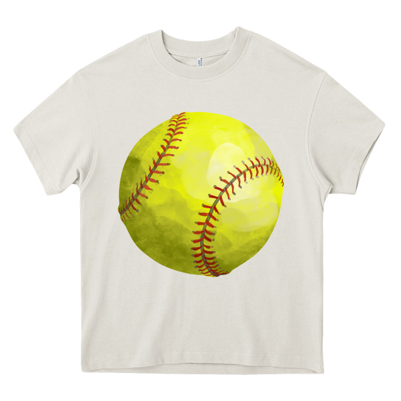 Softball Heavy Core Tee by FaDigitalArtStudio | Teevron
