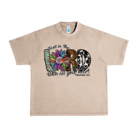 French Oak trust in the lord with all your heart Urban Heavy Tee - SublimationCraftShop