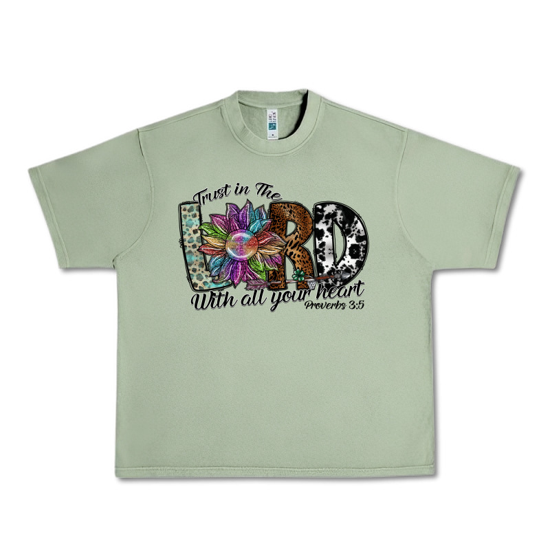 Trust In The Lord With All Your Heart Urban Heavy Tee by SublimationCraftShop | Teevron