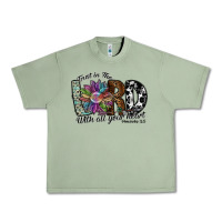 Oil Green trust in the lord with all your heart Urban Heavy Tee - SublimationCraftShop