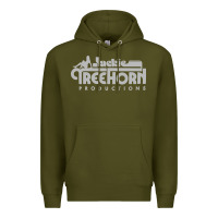 Army Green jackie treehorn productions Premium Hoodie - DesigneFamous