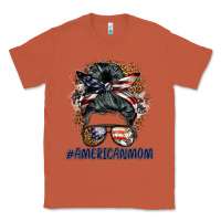 Copper americanmom messy bun Classic Tee - BarkalooDesign