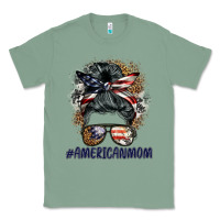 Sage americanmom messy bun Classic Tee - BarkalooDesign
