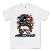 White americanmom messy bun Classic Tee - BarkalooDesign