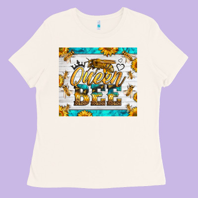 Queen Bee Ladies Tee Designed By Lillyallendesigns