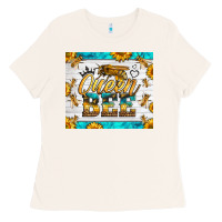 Bone queen bee Ladies Tee - LillyAllenDesigns