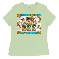 Matcha queen bee Ladies Tee - LillyAllenDesigns