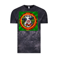 Cloud Black christmas baby holstein face Vintage Tee - LillyAllenDesigns