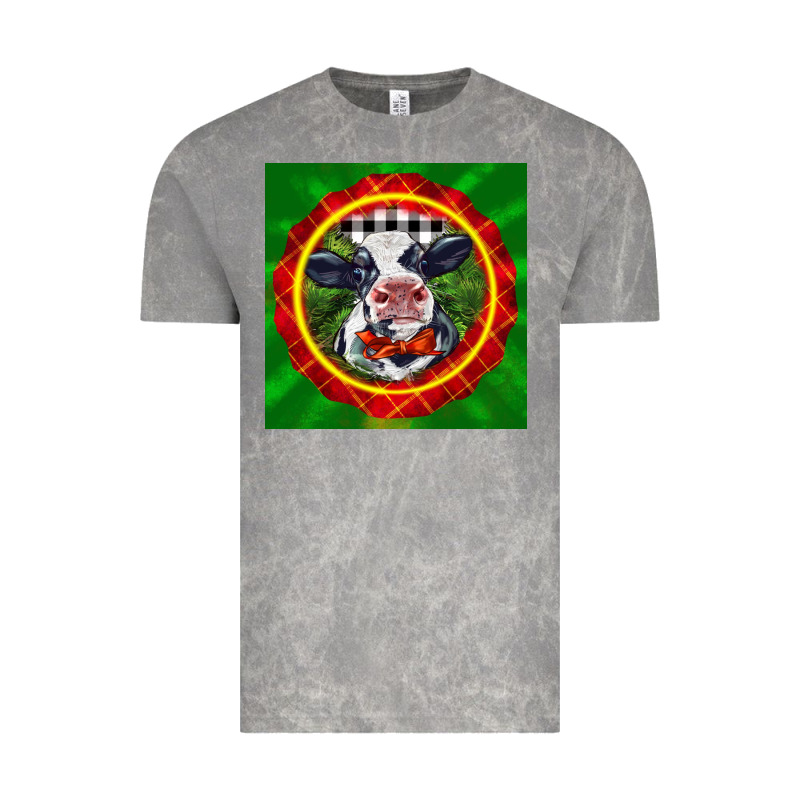 Christmas Baby Holstein Face Vintage Tee by LillyAllenDesigns | Teevron