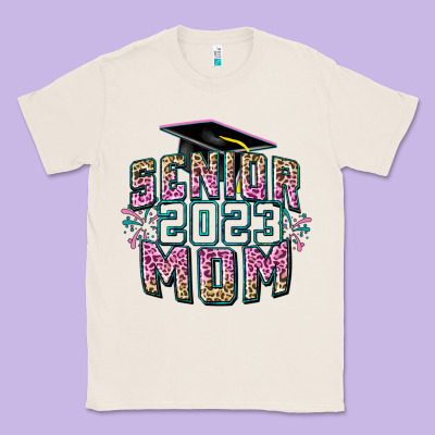 Senior 2023 Mom Mother's Day Classic Tee Designed By Fadigitalartstudio