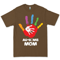 Cacao LIL Autism Mom Premium Tee - CowhideDigitalArt