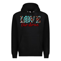 Black christmas gemstone love Premium Hoodie - RanaPortraitStore