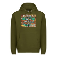 Army Green grateful cross mousepad Premium Hoodie - BarkalooDesign