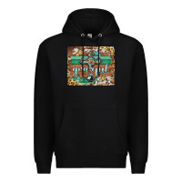 Black grateful cross mousepad Premium Hoodie - BarkalooDesign