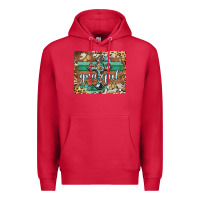 Cardinal grateful cross mousepad Premium Hoodie - BarkalooDesign