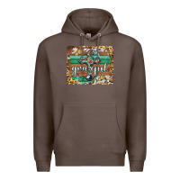 Coffee grateful cross mousepad Premium Hoodie - BarkalooDesign