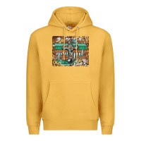 Mustard grateful cross mousepad Premium Hoodie - BarkalooDesign