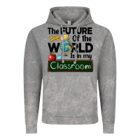 Cloud Rock the future of the world is in my classroom Vintage Hoodie - BarkalooDesign
