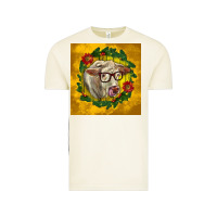 Vintage Arctic christmas charolais cow face Vintage Tee - LillyAllenDesigns