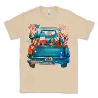 Mushroom Customize USA truck Classic Tee - FaDigitalArtStudio